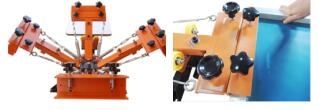 Best 4 Color 1 Station T-shirt Silk Screen machine