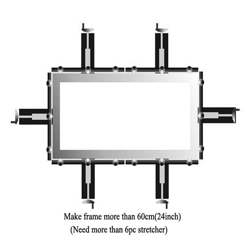 60x60cm Manual Screen Stretcher for screen