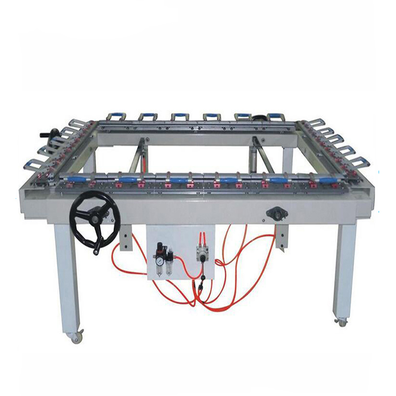 Economical silk screen printing mesh stretching machine