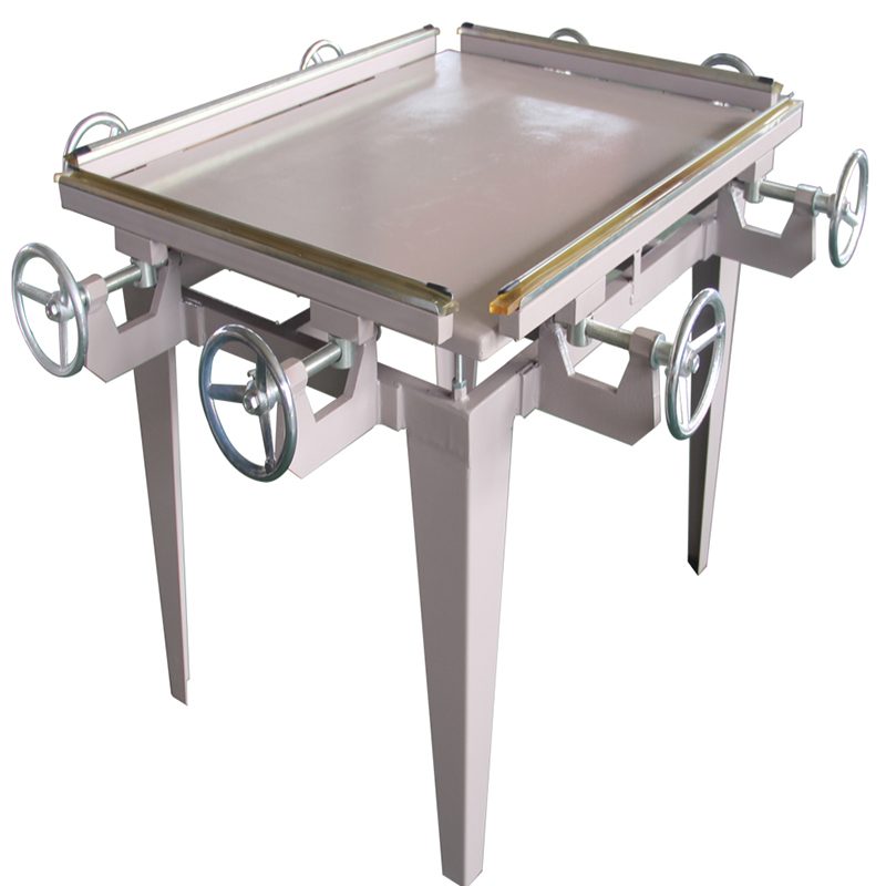 Manual silk screen printing mesh stretcher machine