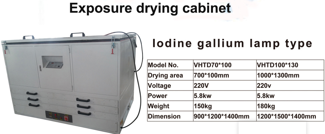High quality exposure with drying cabinet price