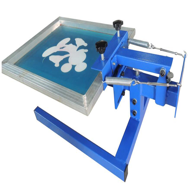 1 Color 1 Station Screen Printing Machine