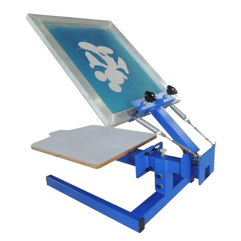 1 Color 1 Station Screen Printing Machine