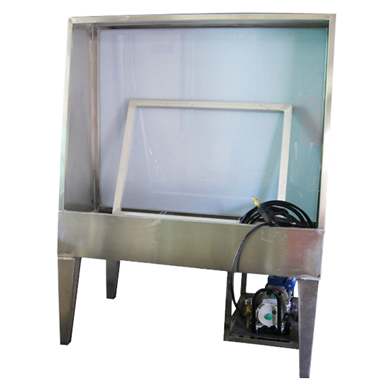 Screen frame washing booth machine supplier