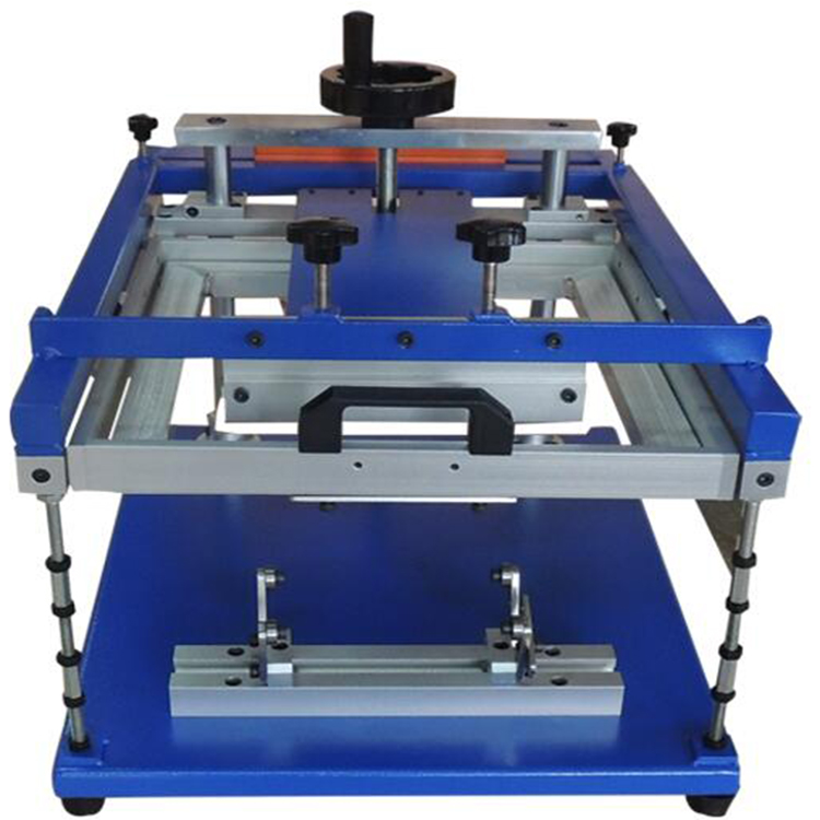Manual cylindrical screen printing machine