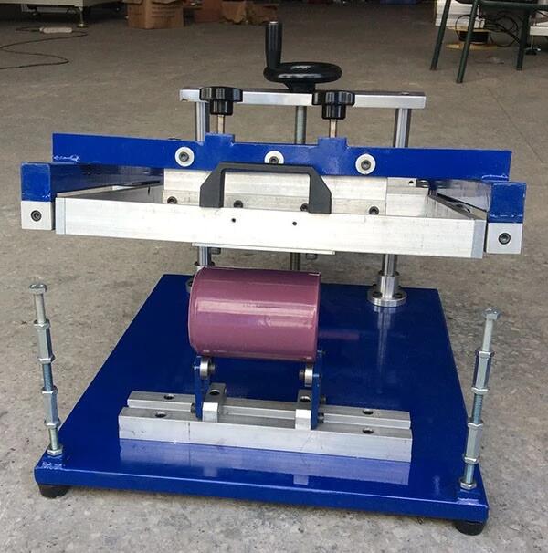 Single color Manual cylindrical silk screen printer printing machine