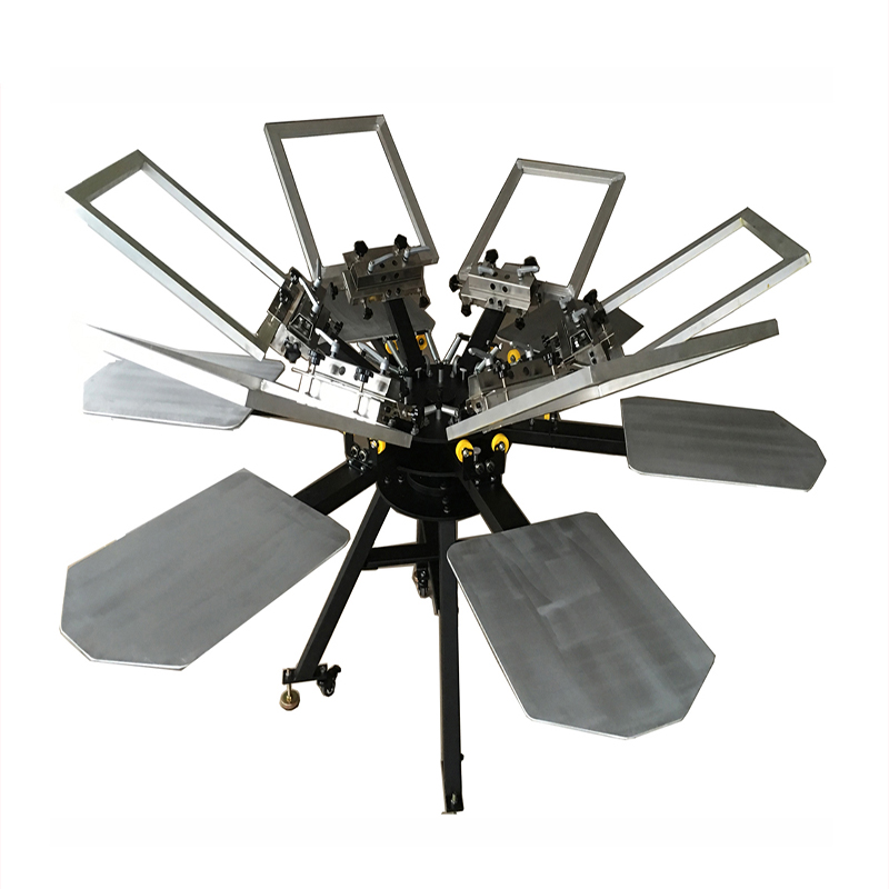 Rotary Screen Printing Machine  with aluminium  Table