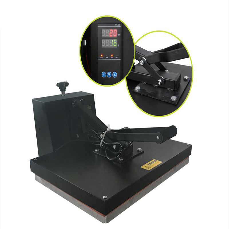 Heat press machine for clothing