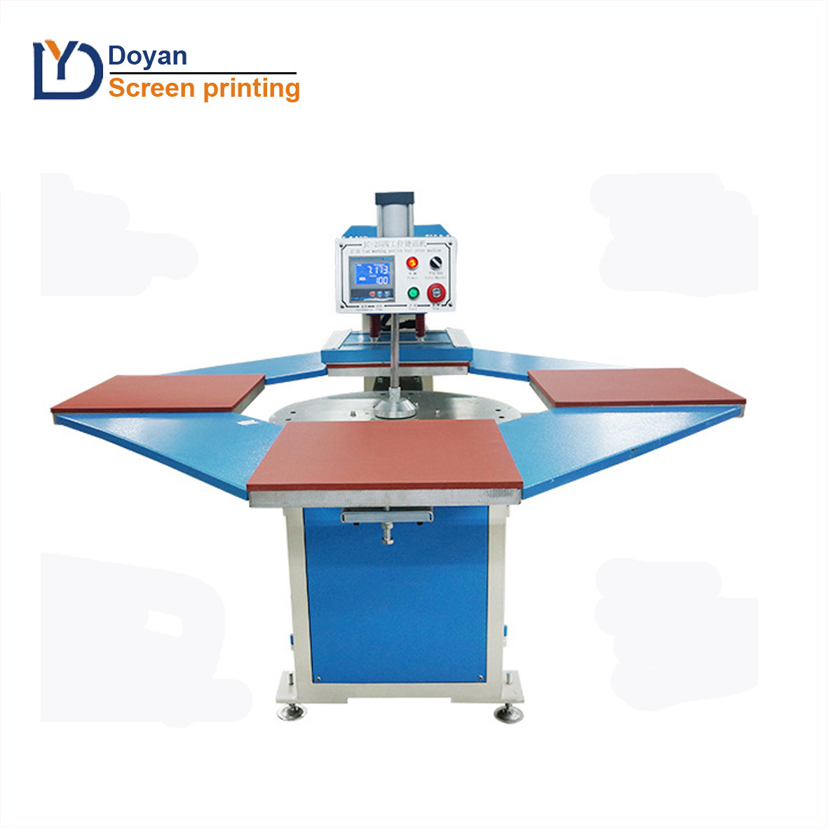 Full Automatic 4 position heat press machine