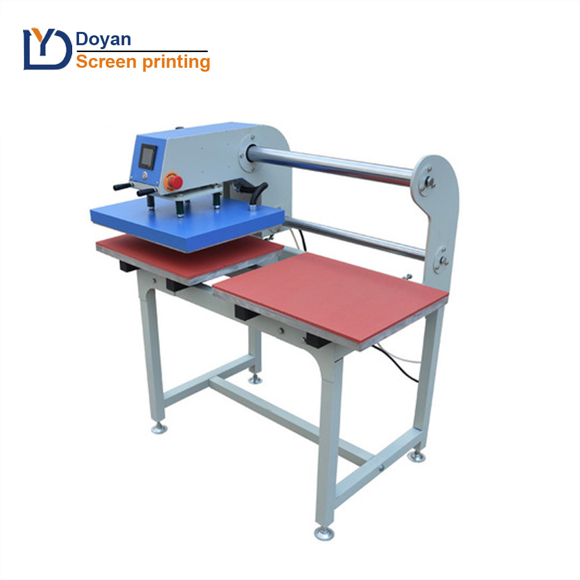 Double platen pneumatic heat press machine for sale