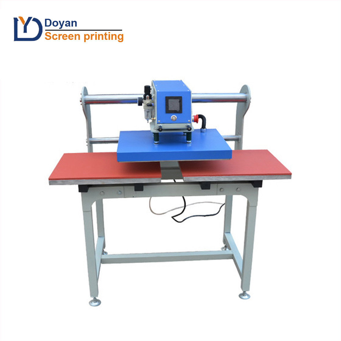 Double platen pneumatic heat press machine for sale