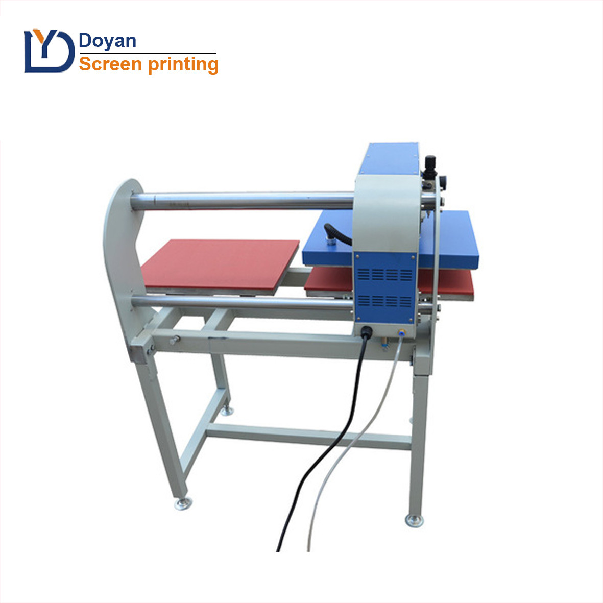 Double platen pneumatic heat press machine for sale