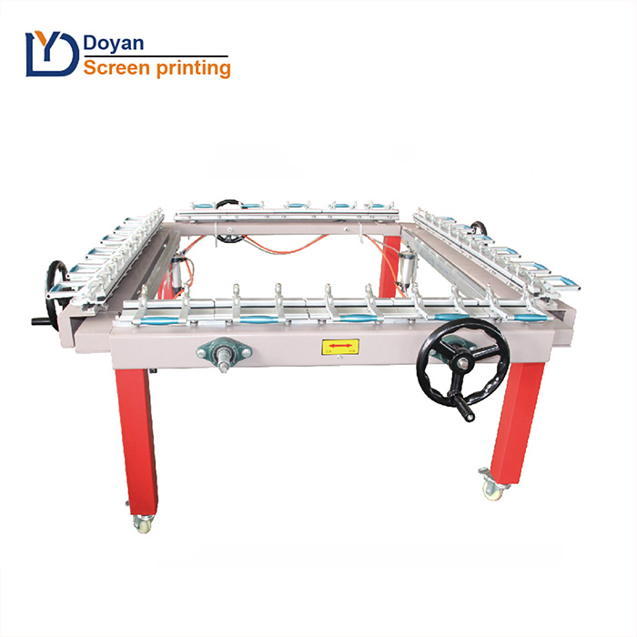 Pneumatic Silk Screen Mesh Stretcher